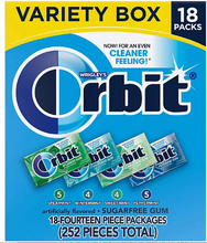 Orbit Mint Sugar Free Chewing Gum, Variety Pack, 14 pcs., 18 pk.