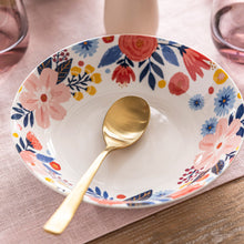 over&back Spring Garden 4-piece Dinner Bowl Set by Jess Phoenix
