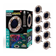 owellSolarMosaicDiskLightsTan_8pk.1 - Brands For Less USA
