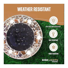 owellSolarMosaicDiskLightsTan_8pk.3 - Brands For Less USA