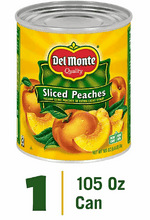 Del Monte Lite Sliced Peaches 105 oz.