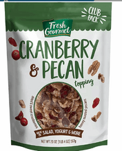 Fresh Gourmet Topping, Cranberry & Pecan, 20 oz.
