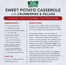 Fresh Gourmet Topping, Cranberry & Pecan, 20 oz.