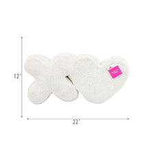 XO Decorative Pillow, White, Valentine's Day by Way To Celebrate