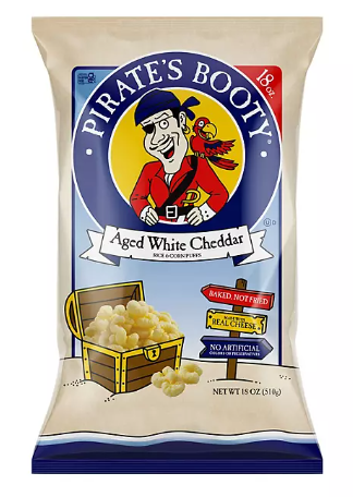 Pirate's Booty Aged White Cheddar Puffs, 18 oz.