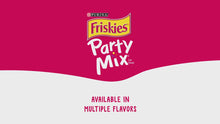 Purina Friskies Party Mix Original Crunch, Cat Treats, Chicken, Liver, & Turkey, 20 oz Canister