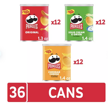 Pringles Grab N’ Go Variety Pack Chips, 36 pk.
