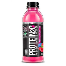 Protein2O variety pack 12 pack mixed berry flavored protein infused water bottle with 15 grams protein and electrolytes