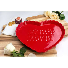 Way to Celebrate 1pk Ceramic Heart Serving Tray - Brands For Less USA