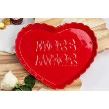 Way to Celebrate 1pk Ceramic Heart Serving Tray - Brands For Less USA