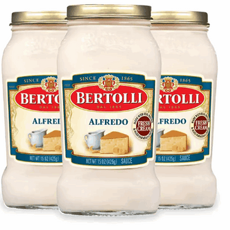 Bertolli Alfredo Sauce with Aged Parmesan Cheese, 15 oz., 3 pk.