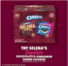 Selena Gomez & OREO Double Stuf Cookies Variety Pack, 1.02 oz., 40 pk.