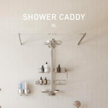 simplehumanAdjustableandExtendableShowerCaddyLarge_StainlessSteelandAnodizedAluminum2 - Brands For Less USA
