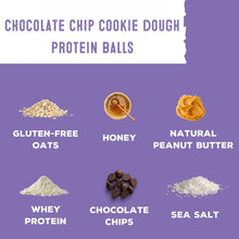 simplyFUEL Chocolate Chip Cookie Dough Protein Balls, 12 oz. - Brands For Less USA