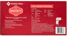 Member's Mark Spaghetti Pasta Pantry Pack, 1 lb., 6 pk.