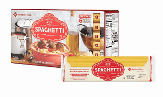 Member's Mark Spaghetti Pasta Pantry Pack, 1 lb., 6 pk.