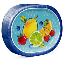 Berkley Jensen Summer Oval Paper Plates, 50 ct.