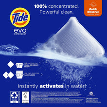 Tide evo Laundry Detergent Fiber Tiles, Original, 66 ct.