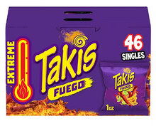 Takis Fuego Rolled Tortilla Chips, 1 oz., 46 pk.