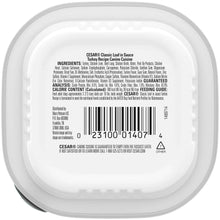 (3 pack) Cesar Filets in Gravy Turkey Recipe Flavor Adult Wet Dog Food, 3.5 oz Tray - Brands For Less USA