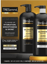 TRESemmé Ultimate Moisture Shampoo & Conditioner, 39 fl. oz., 2 pk.