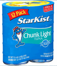 StarKist Chunk Light Tuna in Water 5 oz., 12 pk.
