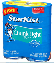 StarKist Chunk Light Tuna in Water 5 oz., 12 pk.
