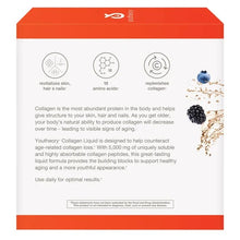 youtheory Collagen Liquid, Berry Flavor, 30 Packets